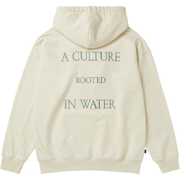 2024 Mystic Rooted Sweatshirt Mit Kapuze 35104.250101 - Dirty White